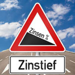 Zinsen im Sinkflug
